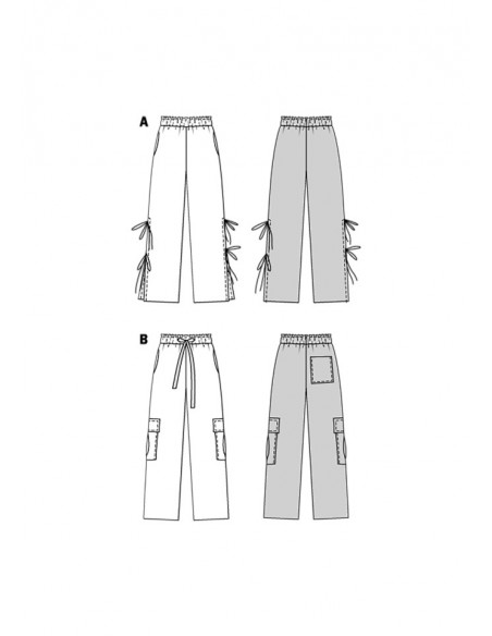 Patron Burda 5743 - Pantalon