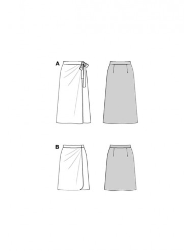 Patron Burda 5725 - Jupe