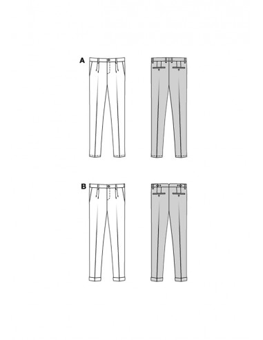 Patron Burda 5722 - Pantalon