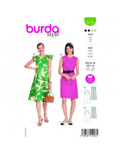 Patron Burda 5719 - Robe