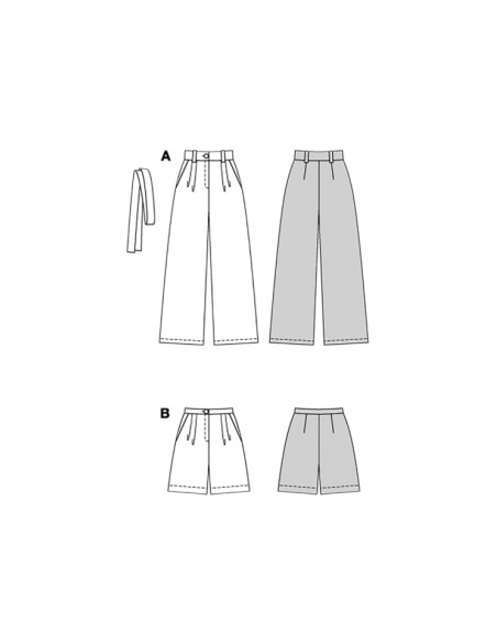Patron Burda 5718 - Pantalon