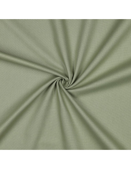 Tissu, Canvas Uni, Vert Kaki Clair, Laize 140 cm, 100% Coton 322g/m²