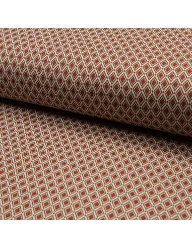 Tissu, Jersey Jacquard, Motif Géométrique, Laize 150 cm, Polyester Viscose Élasthanne