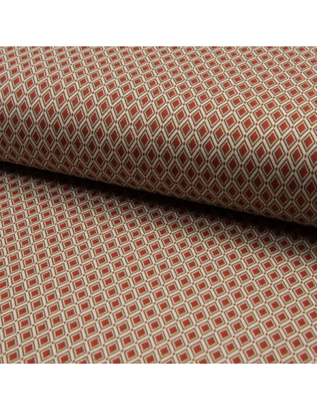 Tissu, Jersey Jacquard, Motif Géométrique, Laize 150 cm, Polyester Viscose Élasthanne