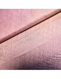 Tissu, Doublure Cachemire, Rose, Laize 150 cm, 50% Viscose 50% Acétate