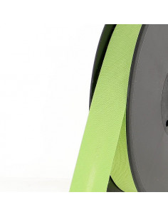 Biais tout textile, polycoton, 40mm, vert citron