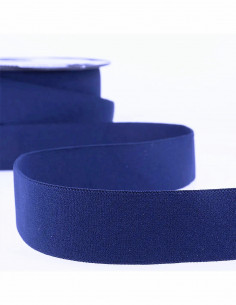 Élastique boxer, 35mm, bleu marine