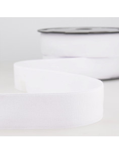 Élastique boxer, 35mm, blanc