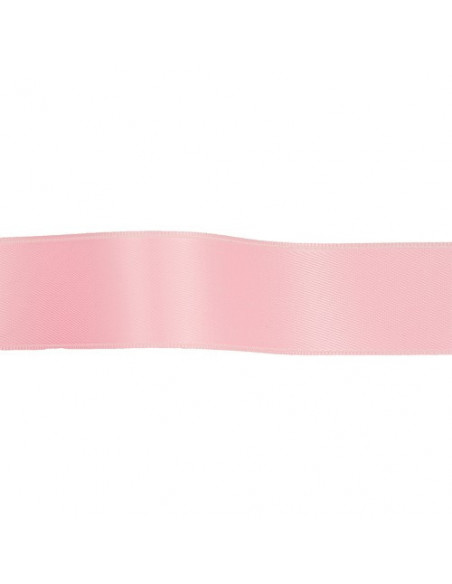Ruban satin, 25mm, rose