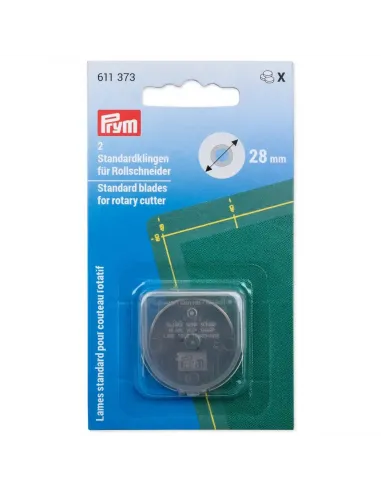 Lame rechange couteau rotatif Prym 28 mm | Zephyr Tissus
