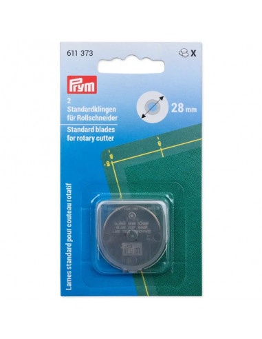 Lame de rechange pour couteaux rotatifs, Mini, 28mm