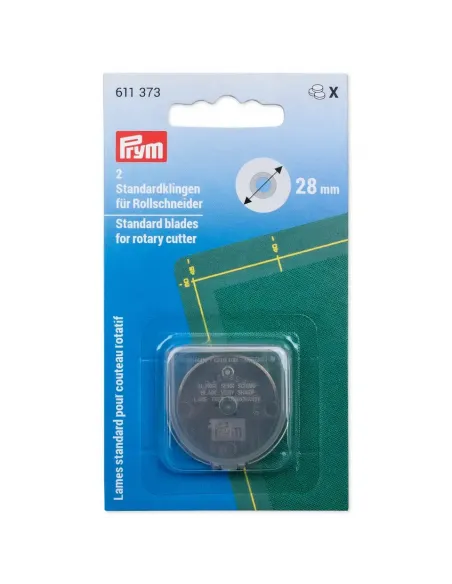 Lame rechange couteau rotatif Prym 28 mm | Zephyr Tissus