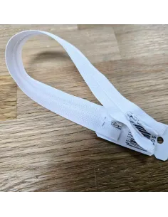 Fermeture à glissière Prym Z45, blanc, 45 cm | Zephyr Tissus