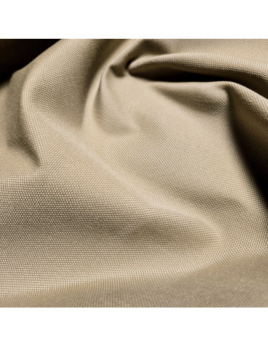 Tissu, Toile d'Extérieur Unie Déperlante, Lin, Laize 150 cm, 100% Polypropylène 271g/m²