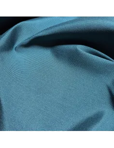 Tissu, Toile d'Extérieur Unie Déperlante, Bleu Pétrole, Laize 150 cm, 100% Polypropylène 271g/m² 2