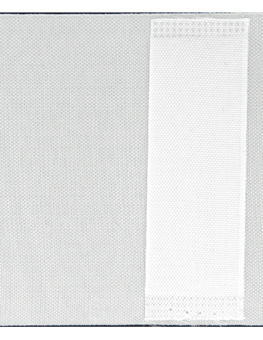 Renfort à bandes, passe tringle, 100mm