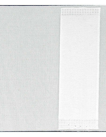 Renfort à bandes, passe tringle, 100mm