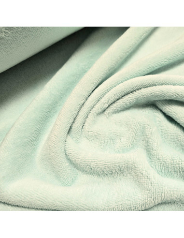 Eponge de bambou doudou, bleu jade