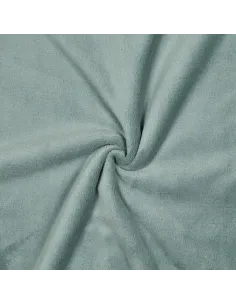 Tissu, Polaire Doudou Double Face, Vert Pâle, Laize 145 cm, 100% Polyester 260g/m²
