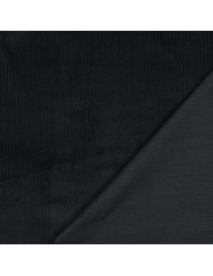 Velours larges côtes, noir 2