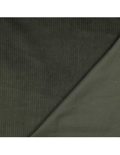 Velours larges côtes, kaki 2