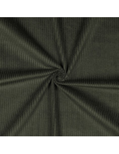 Velours larges côtes, kaki