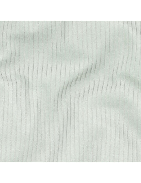 Tissu, Velours Larges Côtes Uni, Vert Menthe, Laize 142 cm, 100% Coton 280g/m²