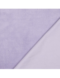 Velours larges côtes, lilas 2