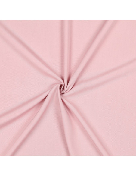 Tissu, Viscose Unie, Rose Poudré, Laize 142 cm, 100% Viscose 110g/m²