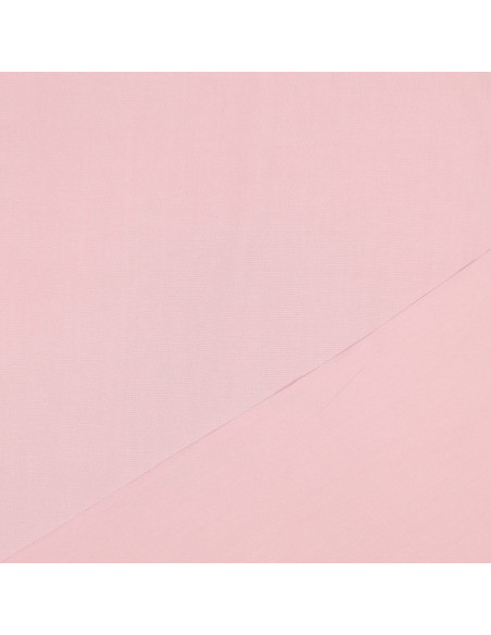 Tissu, Viscose Unie, Rose Poudré, Laize 142 cm, 100% Viscose 110g/m²