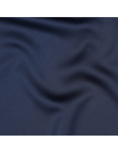 Tissu, Microfibre Satinée, Bleu Marine, Laize 146 cm, 100% Polyester 140g/m²