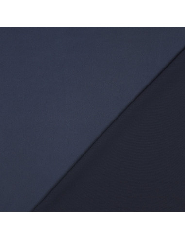 Tissu, Microfibre Satinée, Bleu Marine, Laize 146 cm, 100% Polyester 140g/m²
