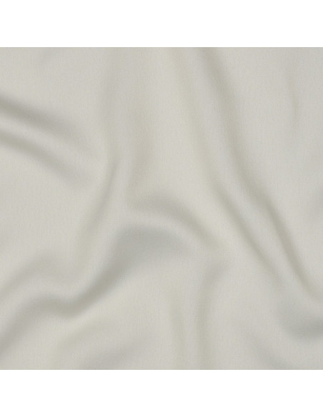 Tissu, Microfibre Satiné Toucher Soie, Écru, Laize 146 cm, 100% Polyester 140g/m²