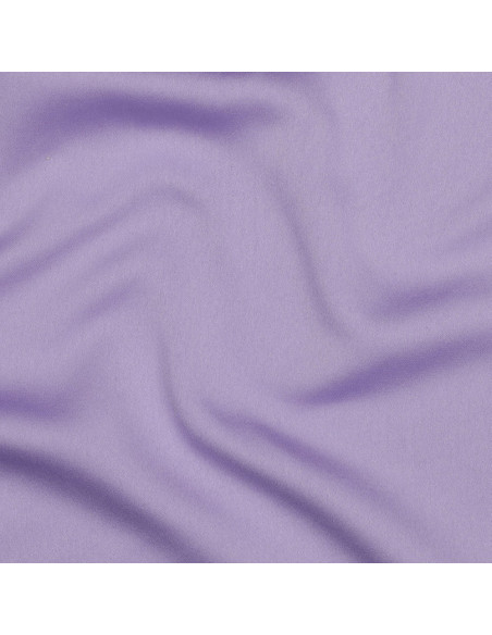 Tissu, Microfibre Satinée Toucher Soie, Lilas, Laize 146 cm, 100% Polyester
