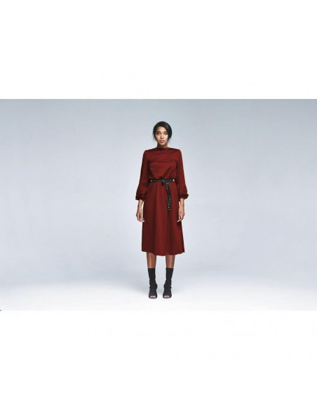 Microfibre Royal micro satin, kaki foncé