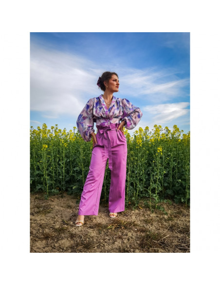 Satin de coton uni, rouge