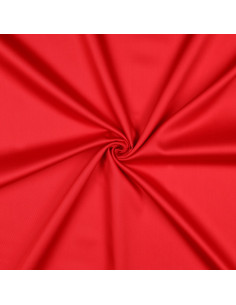 Satin de coton uni, rouge
