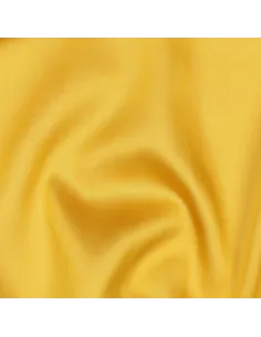 Tissu, Satin de Coton Uni, Jaune Vif, Laize 150 cm, 100% Coton 115g/m² 2