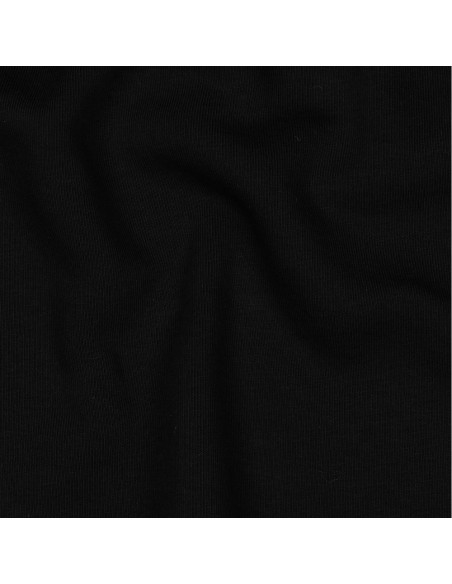 Tissu, Sweat Épais Uni, Noir, Laize 150 cm, 70% Coton 30% Polyester 280g/m²