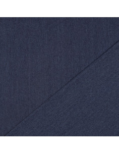 Jean brut épais, raide, bleu marine 2