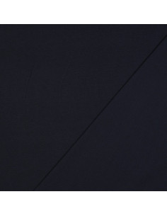 Jersey de coton uni, bleu marine 2