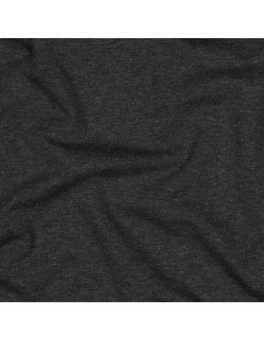 Jersey de coton uni, gris chiné