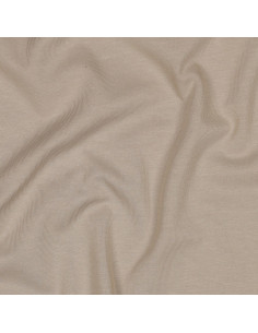 Jersey de coton uni, beige 2