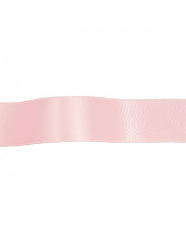 Ruban satin, 11mm, rose clair