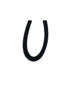 Queue de rat, Ø2,5mm, noir