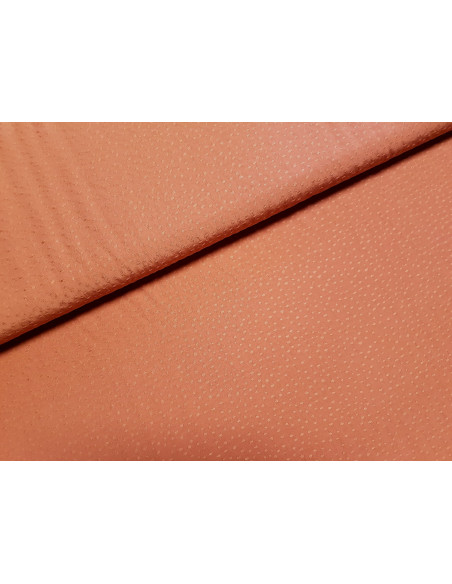 Viscose piquée unie, brique