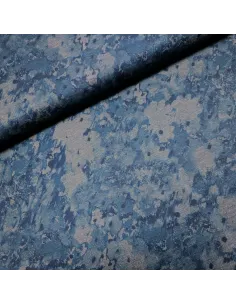 Tissu, Jersey Punto Milano Uni, Pétrole, Laize 150 cm, Viscose Polyester Spandex Oeko-Tex