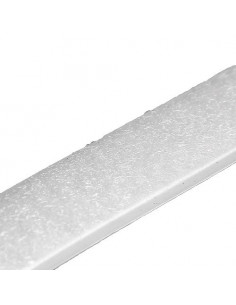 Auto-agrippant adhésif, coté velours, 20mm, blanc