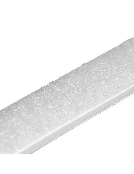 Auto-agrippant adhésif, coté velours, 20mm, blanc