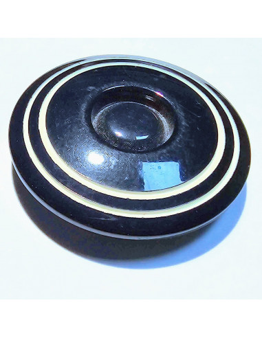 Bouton à pied, 27mm, marin